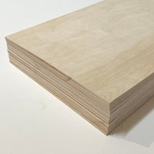 Load image into Gallery viewer, Bundle: 1/8&quot; BALTIC BIRCH/MDF box of 20 sheets (10 of each) (12&quot;x19&quot; in) Glowforge size.