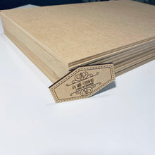 Load image into Gallery viewer, Bundle: 1/8&quot; BALTIC BIRCH/MDF box of 20 sheets (10 of each) (12&quot;x19&quot; in) Glowforge size.