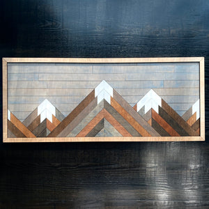 Mountain Side Geometric art (SVG file only)